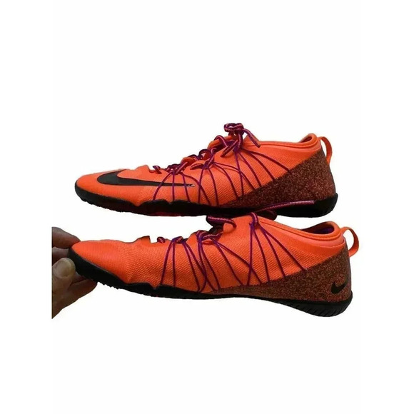 Nike Training Free Women's Shoe Sz. 6.5 Pink Coral Minimalist  1.0 Cross Bionic - Picture 9 of 10